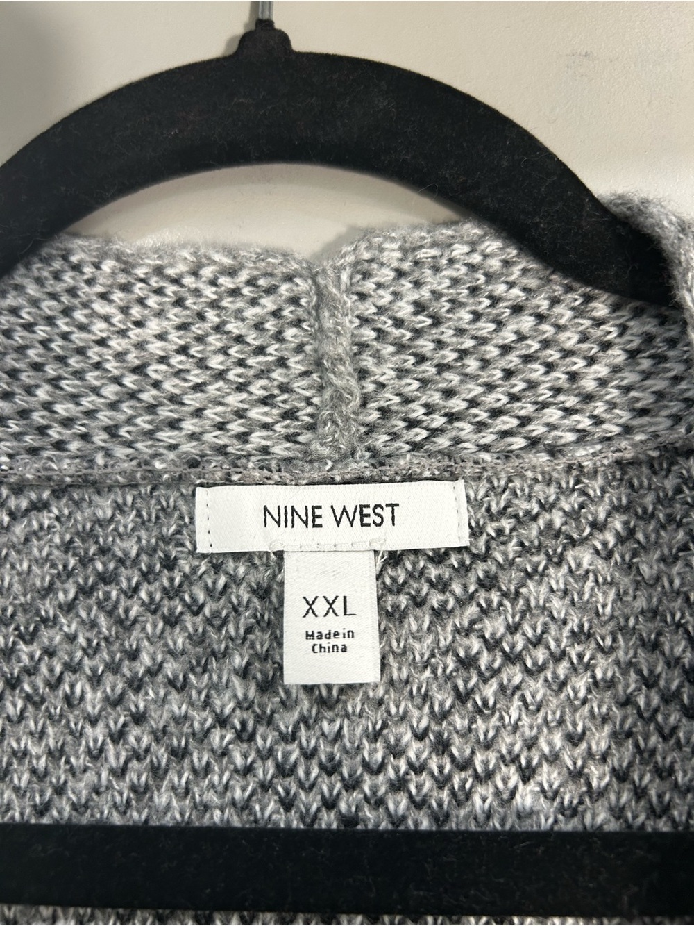 Nine West | Open-Front Cardigan | Women’s | Grey and Black Leopard | XXL - Picture 2 of 12